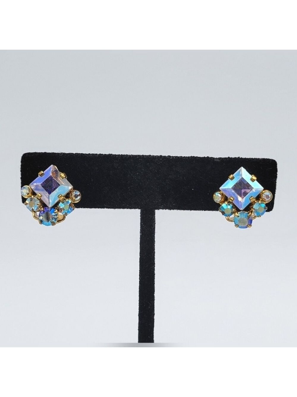Vintage Crystal Earrings #2253